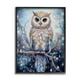thumbnail image 1 of Stupell Industries Owl on Twinkling Branch Animals & Insects Painting Black Framed Art Print Wall Art, 16 x 20, 1 of 9