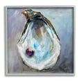 thumbnail image 1 of Stupell Industries Oyster Shell with Pearl Animals & Insects Painting Gray Framed Art Print Wall Art, 24 x 24, 1 of 8
