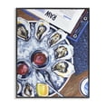 thumbnail image 1 of Stupell Industries Coastal Oysters on Ice Black Framed Giclee Art, 11 x 14, by Rachel Nerney, 1 of 8