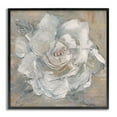 thumbnail image 1 of Stupell Industries Paint Streak Rose Botanical & Floral Painting Gray Framed Art Print Wall Art, 17 x 17, 1 of 10