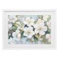 thumbnail image 1 of Stupell Industries Traditional Painted White Flowers in Leaves White Framed Print Under Glass, 23 x 17, by Petals Prints Design, 1 of 8