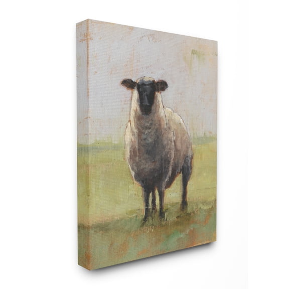 Stupell Industries Painterly Away From Flock Sheep Canvas Wall Art by Ethan Harper