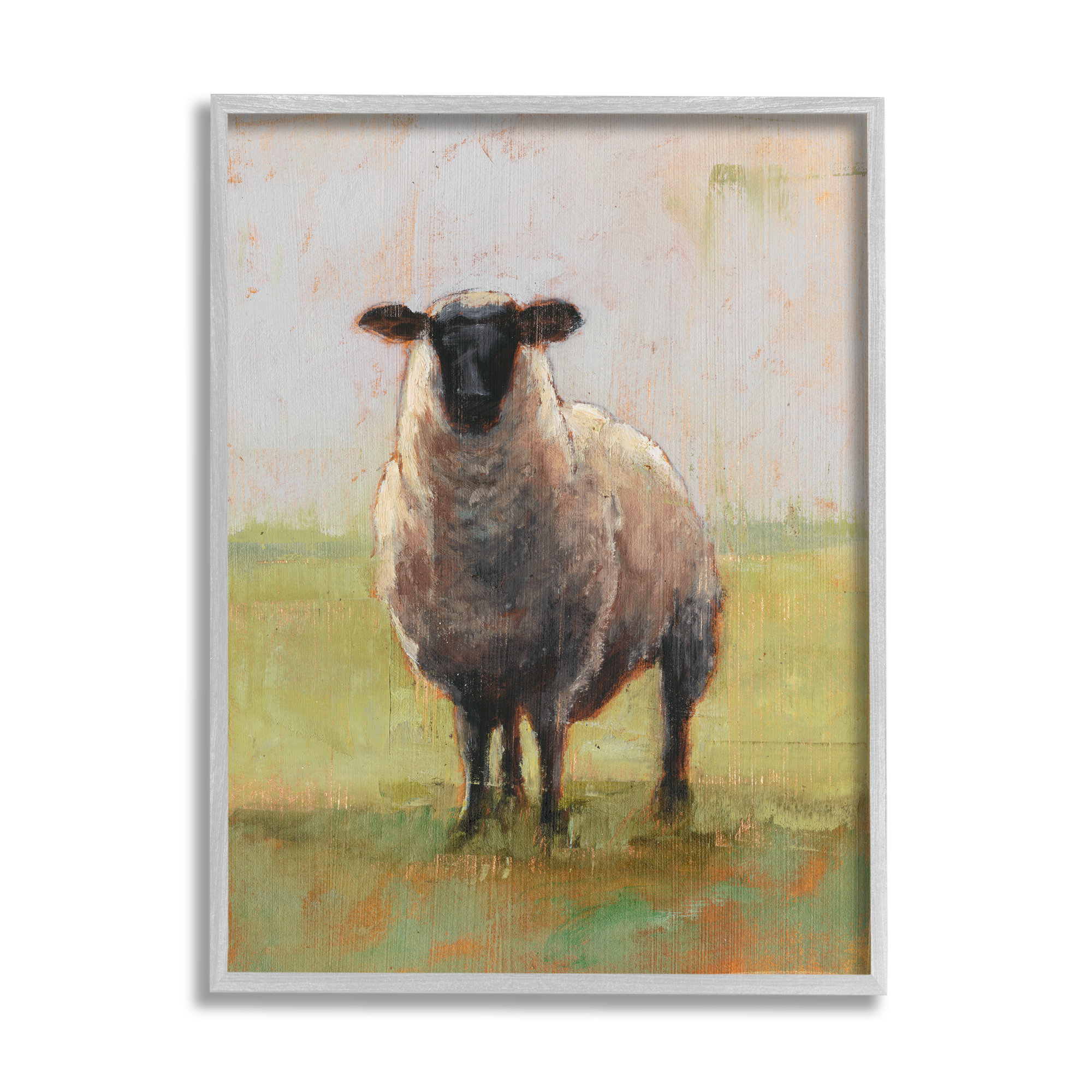 Stupell Industries Painterly Away From Flock Sheep Framed Wall Art by Ethan Harper