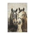 thumbnail image 1 of Stupell Industries Rustic Lodge Pair of Horses in Harmony Canvas Art, 24 x 36, by Creative Studio, 1 of 8