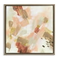 thumbnail image 1 of Stupell Industries Pale Abstract with Speckles Abstract Painting Brown Floater Framed Canvas Art Print Wall Art, 18 x 18, 1 of 2