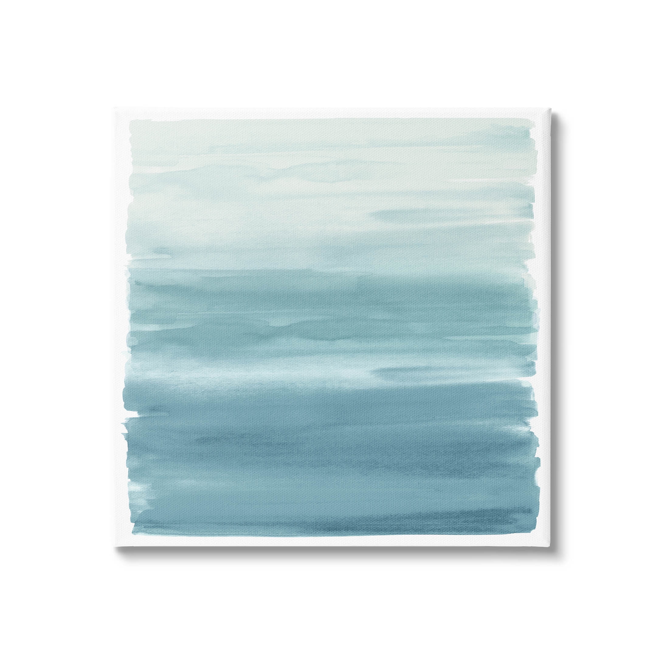 Stupell Industries Pale Blue Modern Gradient Graphic Art Gallery Wrapped Canvas Print Wall Art, Design by Allie Corbin