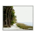 thumbnail image 1 of Stupell Industries Palm Beach Path Landscape Photography Gray Framed Art Print Wall Art, 14 x 11, 1 of 10