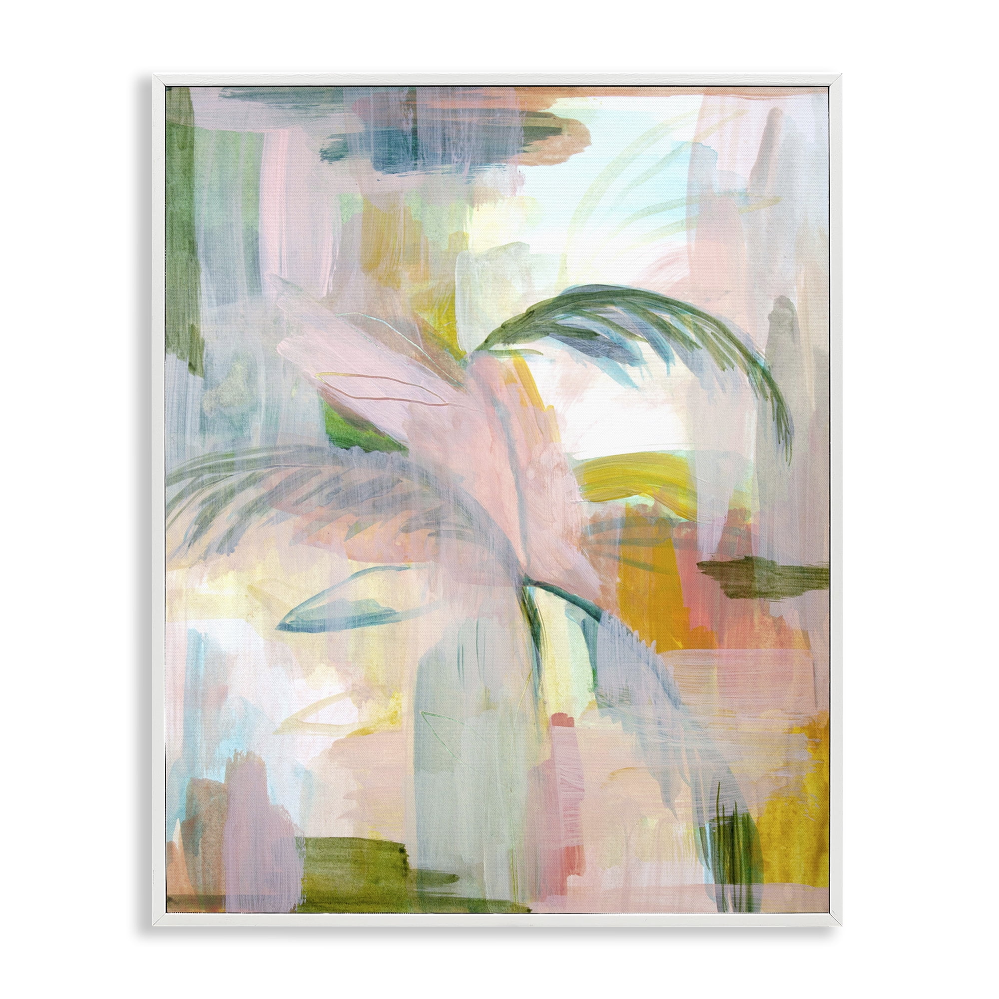 Stupell Industries Palm City Expression White Framed Giclee Art, design by Gemma Bardot