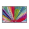 thumbnail image 1 of Stupell Industries Contemporary Palm Fan In Spectrum Gray Framed Giclee Art, 30 x 20, by Chromatic Storm Studio, 1 of 8