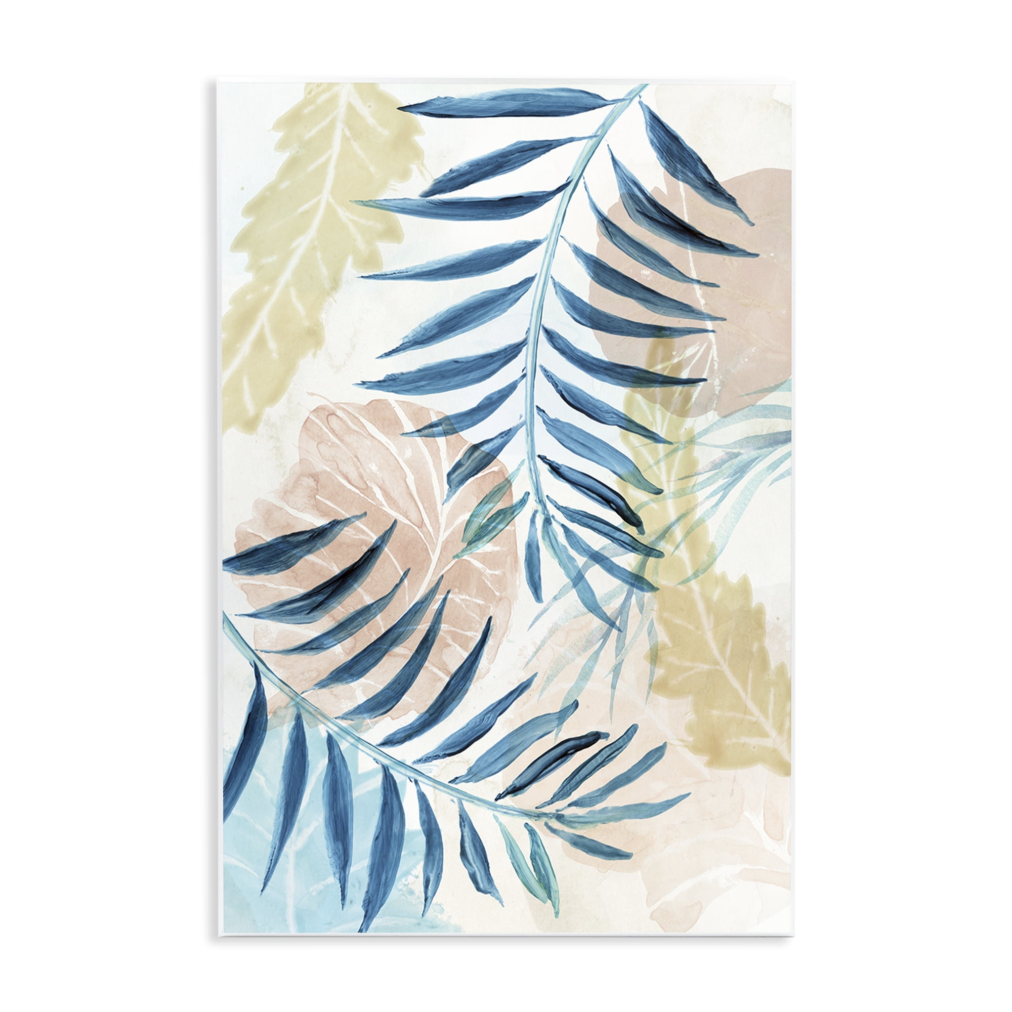 Stupell Industries Palm Fronds in Pastel Haze Wall Plaque Art, design by Nan