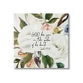 thumbnail image 1 of Stupell Industries Palm Of His Hand Religious Calligraphy Traditional Blossom Canvas Wall Art, 24 x 24, Design by Amy Brinkman, 1 of 5