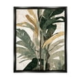 thumbnail image 1 of Stupell Industries Palm Plant Abstraction Botanical & Floral Painting Black Floater Framed Canvas Art Print Wall Art, 25 x 31, 1 of 10