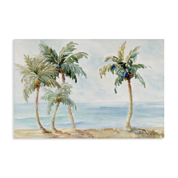 Stupell Industries Transitional Palm Trees in Paradise Canvas Art, 24 x 16, by Lanie Loreth