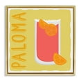 thumbnail image 1 of Stupell Industries Paloma Cocktail Drink Food & Beverage Painting Gold Floater Framed Canvas Art Print Wall Art, 18 x 18, 1 of 10