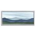 thumbnail image 1 of Stupell Industries Panoramic Distant Grasslands Blue Mountain Landscape , 30 x 13, Design by April Chavez, 1 of 8