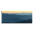 thumbnail image 1 of Stupell Industries Panoramic Horizon Sunset Sunrise Blue Mountain Range Photography Gallery-Wrapped Canvas Print Wall Art, 24x10, by Lori Deiter, 1 of 6