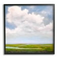 thumbnail image 1 of Stupell Industries Panoramic Meadow Horizon Clouds Painting Black Framed Art Print Wall Art, Design by Catherine Andersen, 1 of 7