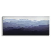 Stupell Industries Panoramic Mountains Layered Peaks Photograph Gallery Wrapped Canvas Print Wall Art, Design by Ryan Fowler