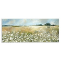 Stupell Industries Panoramic Prairie Horses Landscape & Nature Photography Unframed Art Print Wall Art, 17 x 7