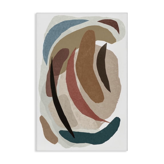Stupell Industries Southwestern Paper Collage Earth Tones Canvas Art, 16 x 24, by Nikki Galapon