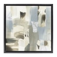 thumbnail image 1 of Stupell Industries Contemporary Paper Waterfall Abstract Black Floating Frame Canvas Art, 25 x 25, by June Erica Vess, 1 of 7