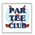 thumbnail image 1 of Stupell Industries Par Tee Club Golf Clubs Religious Painting White Framed Art Print Wall Art, 1 of 7