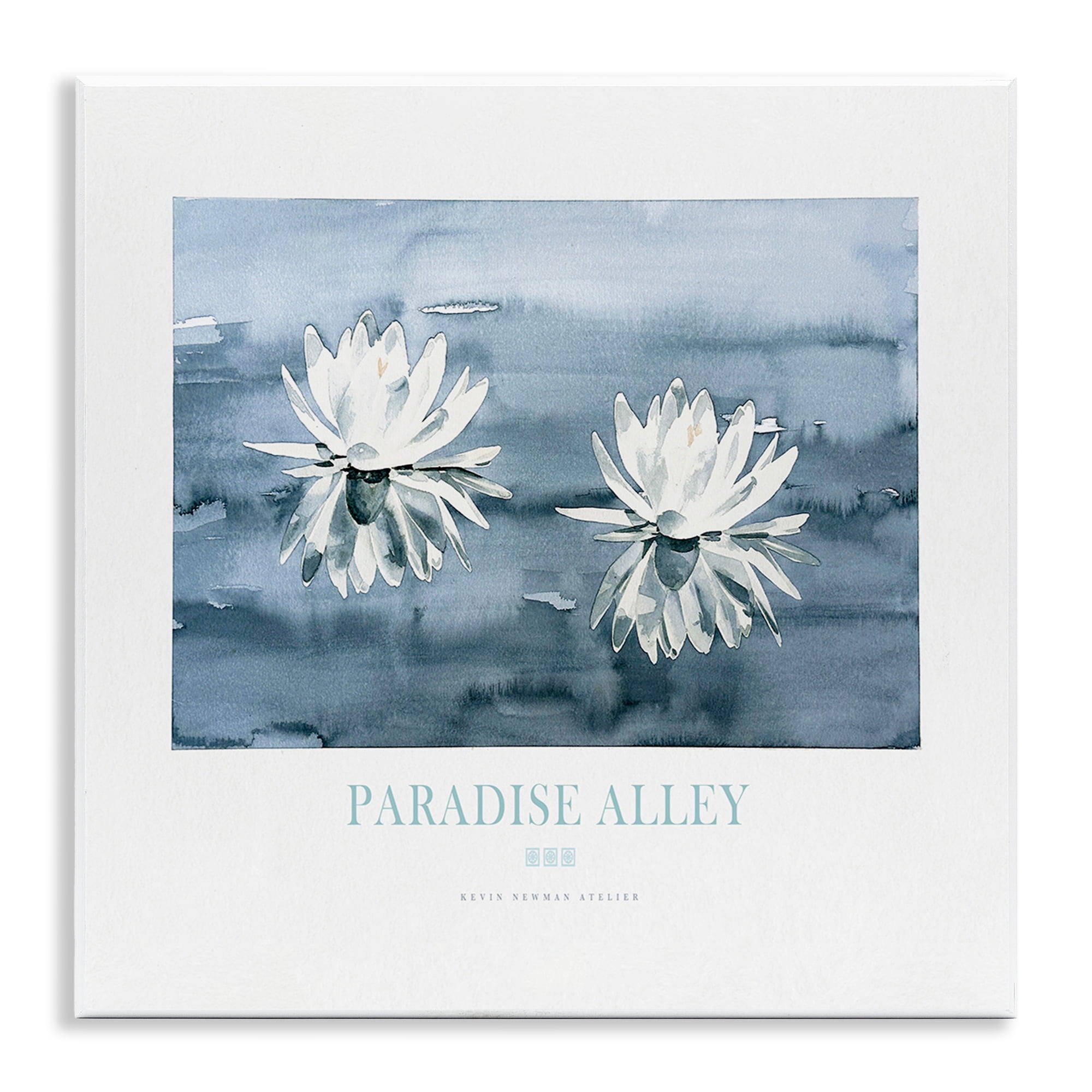 Stupell Industries Paradise Alley Water Lilies Wall Plaque Art, design by Jadei Graphics