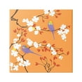 thumbnail image 1 of Stupell Industries Parakeets on Orange Animals & Insects Painting Gallery Wrapped Canvas Art Print Wall Art, 17 x 17, 1 of 2