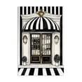 thumbnail image 1 of Stupell Industries Art Deco Paris Storefront Facade Canvas Art, 16 x 24, by Petals Prints Design, 1 of 8