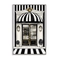 thumbnail image 1 of Stupell Industries Art Deco Paris Storefront Facade Gray Framed Giclee Art, 20 x 30, by Petals Prints Design, 1 of 8