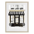 thumbnail image 1 of Stupell Industries Art Deco Paris Storefront Window Display Birch Framed Print Under Glass, 14 x 20, by Petals Prints Design, 1 of 8