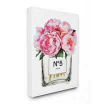 Stupell Industries Paris Vase with Pink Peony Oversized Canvas Art