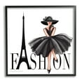 thumbnail image 1 of Stupell Industries Parisian Fashion Illustration High End Design Black Dress, 24 x 24, Designed by Elizabeth Tyndall, 1 of 8