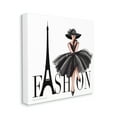 thumbnail image 1 of Stupell Industries Parisian Fashion Illustration High End Design Black Dress, 36 x 36, Designed by Elizabeth Tyndall, 1 of 6