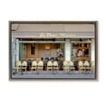thumbnail image 1 of Stupell Industries Traditional Parisian Outdoor Seating Cafe Brown Floating Frame Canvas Art, 31 x 21, by Alan Blaustein, 1 of 8