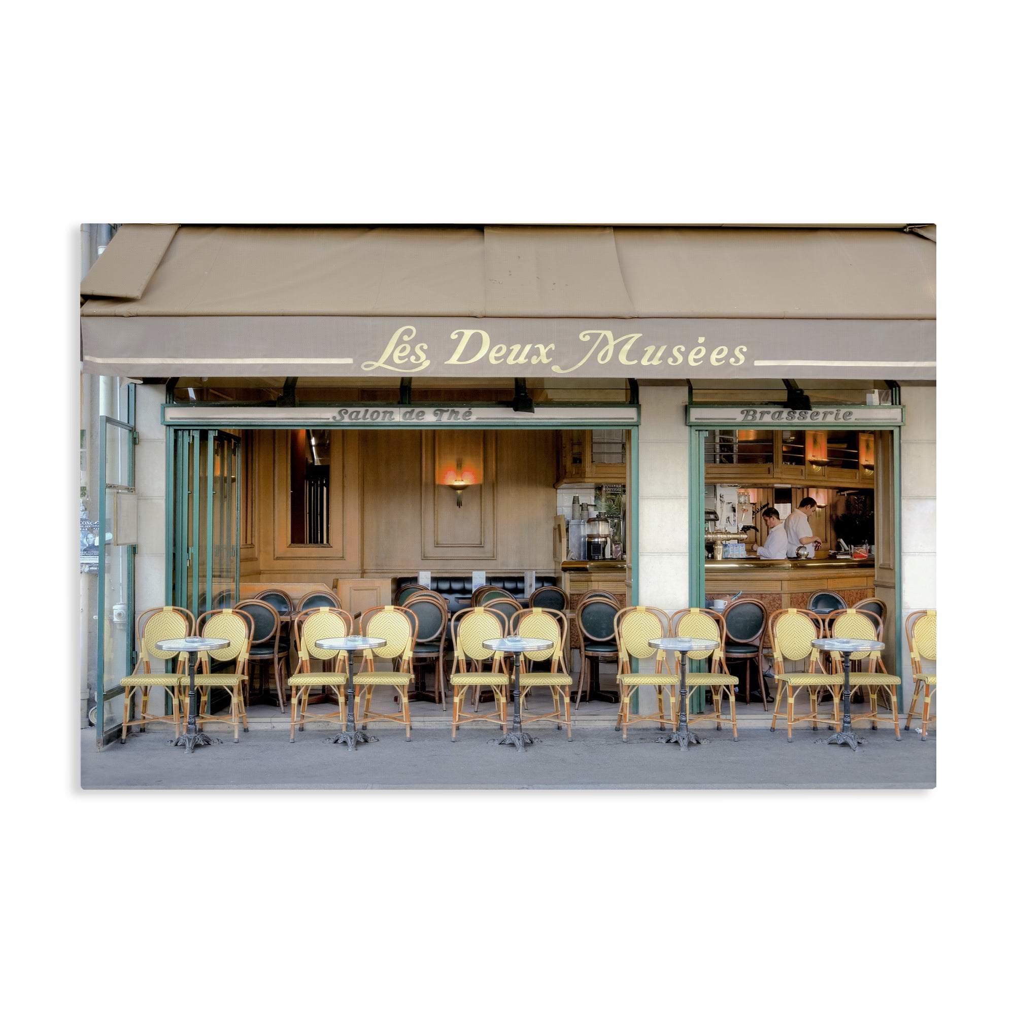 Stupell Industries Parisian Outdoor Seating Cafe Canvas Wall Art, design by Alan Blaustein