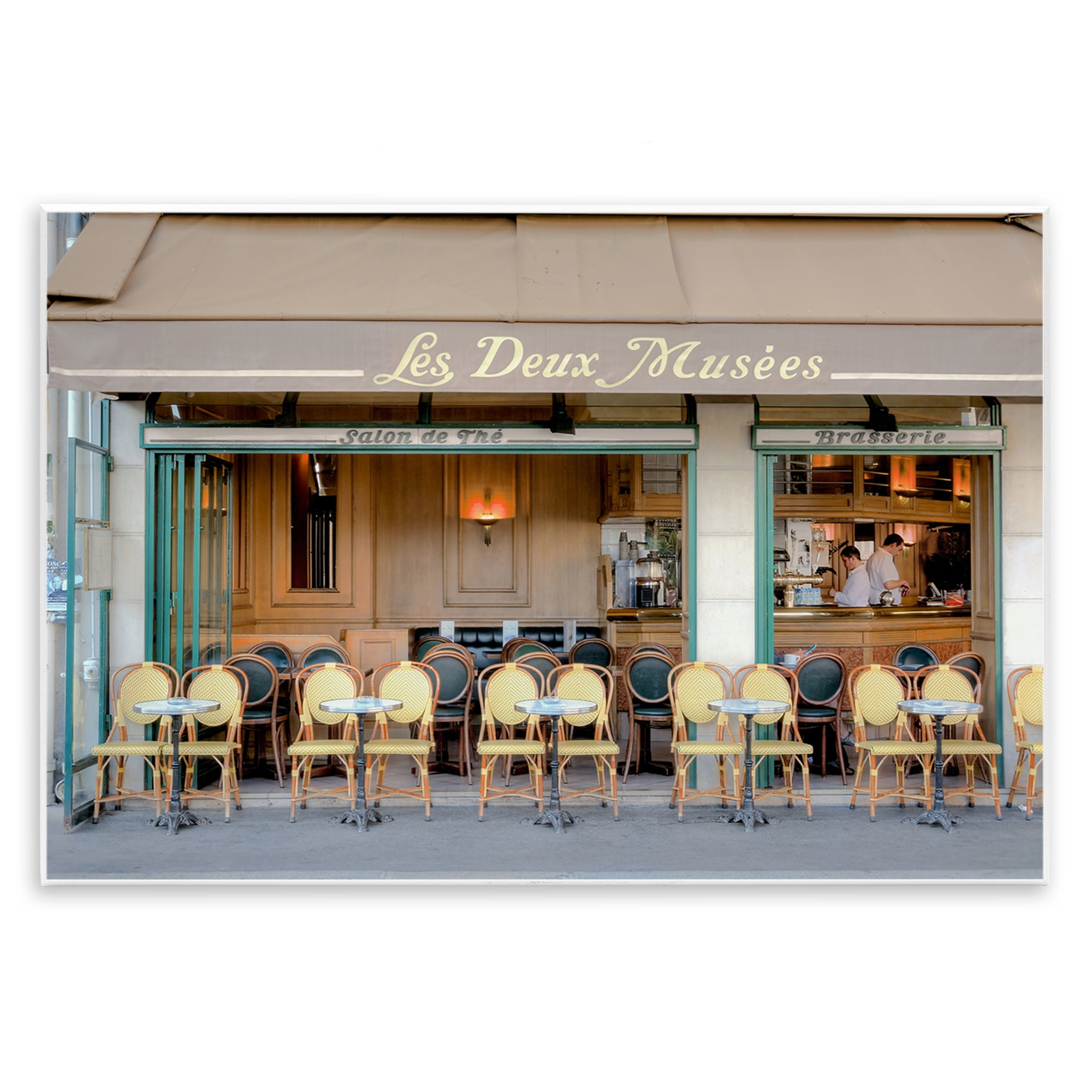 Stupell Industries Parisian Outdoor Seating Cafe Wall Plaque Art, design by Alan Blaustein