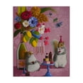 thumbnail image 1 of Stupell Industries Party Hat Squirrels & Bouquet Animals Painting Wrapped Canvas Canvas Art Print Wall Art, 24 x 30, 1 of 7