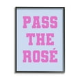 thumbnail image 1 of Stupell Industries Pass the Rose Phrase Inspirational Painting Black Framed Art Print Wall Art, 16 x 20, 1 of 9