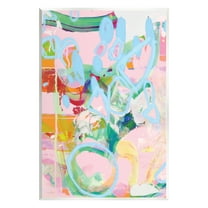 Stupell Industries Pastel Abstract Expression Abstract Painting Unframed Art Print Wall Art, 10 x 15