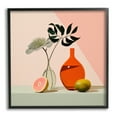 thumbnail image 1 of Stupell Industries Pastel Blocked Still Life Botanical & Floral Painting Black Framed Art Print Wall Art, 17 x 17, 1 of 9
