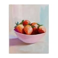 thumbnail image 1 of Stupell Industries Modern Pastel Bowl of Strawberries Canvas Art, 30 x 40, by The Prints Vibe, 1 of 8
