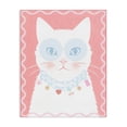 thumbnail image 1 of Stupell Industries Pastel Cat with Necklace Canvas Wall Art design by Lil' Rue, 48 x 36, 1 of 7