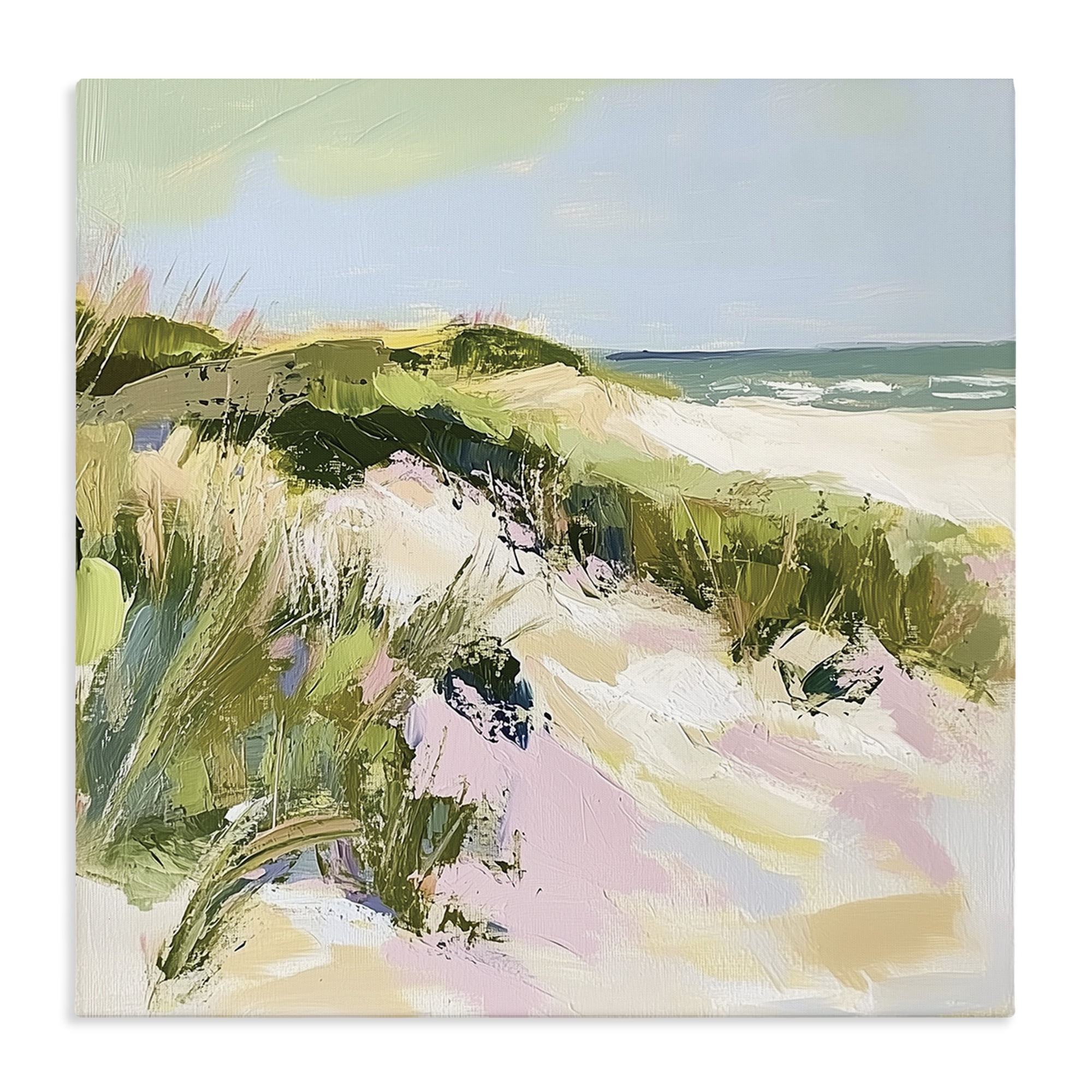 Stupell Industries Pastel Coastal Dunes at Sunrise Canvas Wall Art, design by Heidi Kuntz