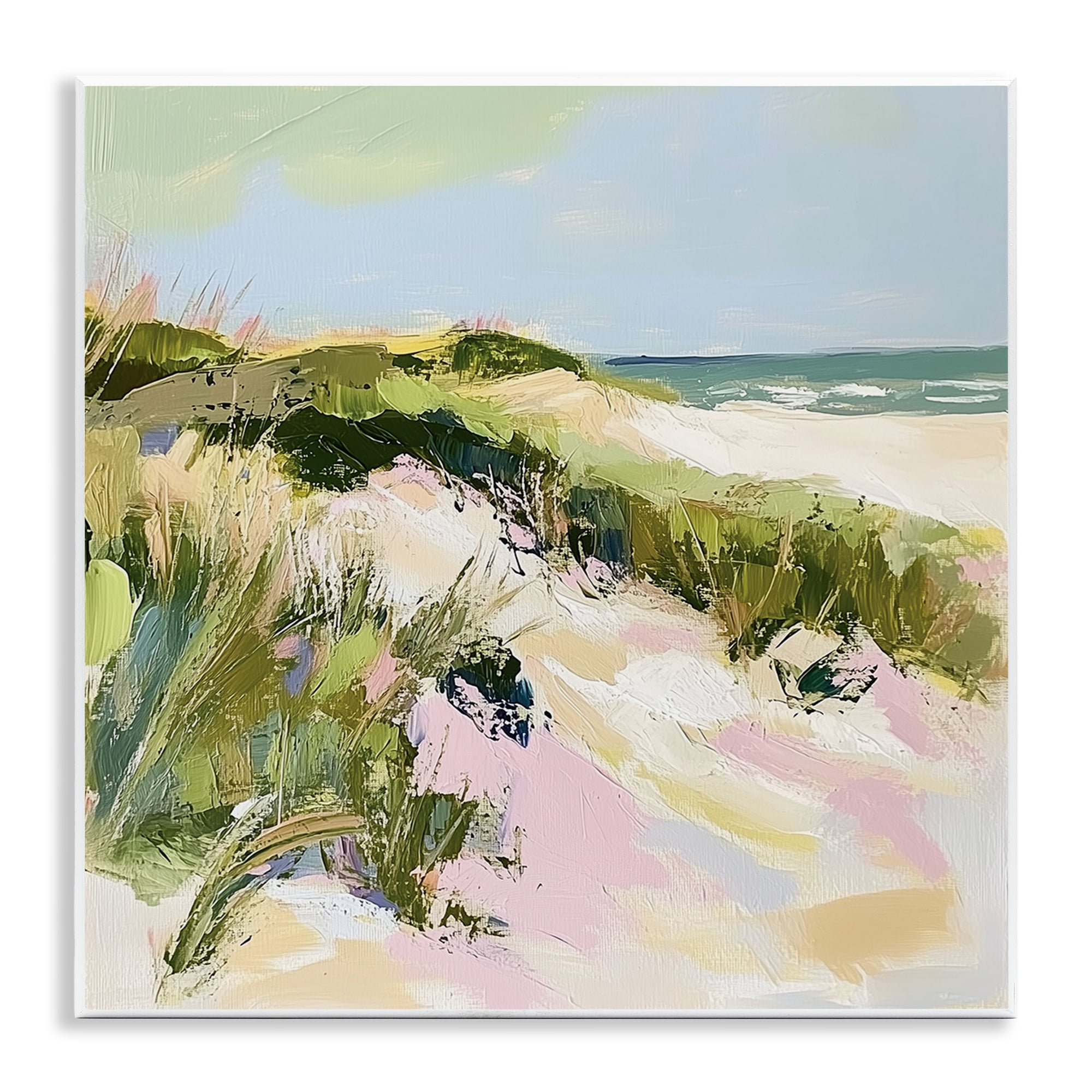 Stupell Industries Pastel Coastal Dunes at Sunrise Wall Plaque Art, design by Heidi Kuntz