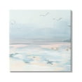 thumbnail image 1 of Stupell Industries Pastel Coastal Landscape Animals & Insects Painting Gallery Wrapped Canvas Art Print Wall Art, 17 x 17, 1 of 8