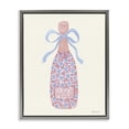 thumbnail image 1 of Stupell Industries Pastel Coquette Champagne Gray Framed Floater Canvas Wall Art design by Yvette St. Amant, 21 x 17, 1 of 9