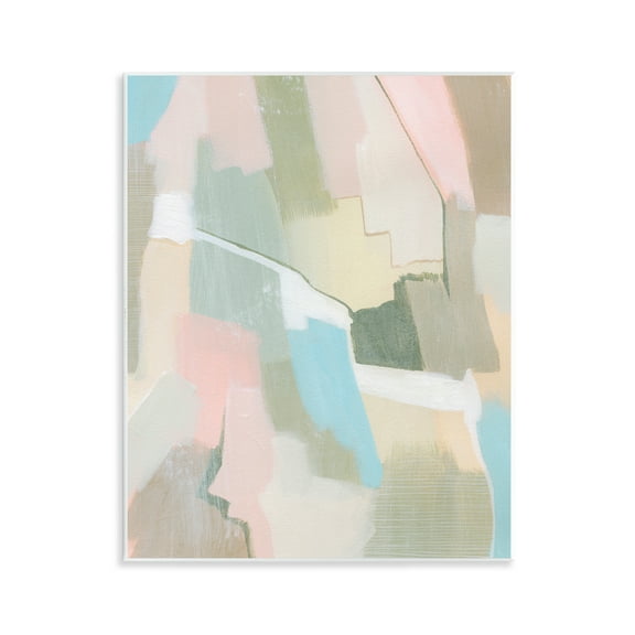 Stupell Industries Pastel Desert Abstract Abstract Painting Unframed Art Print Wall Art, 11 x 14