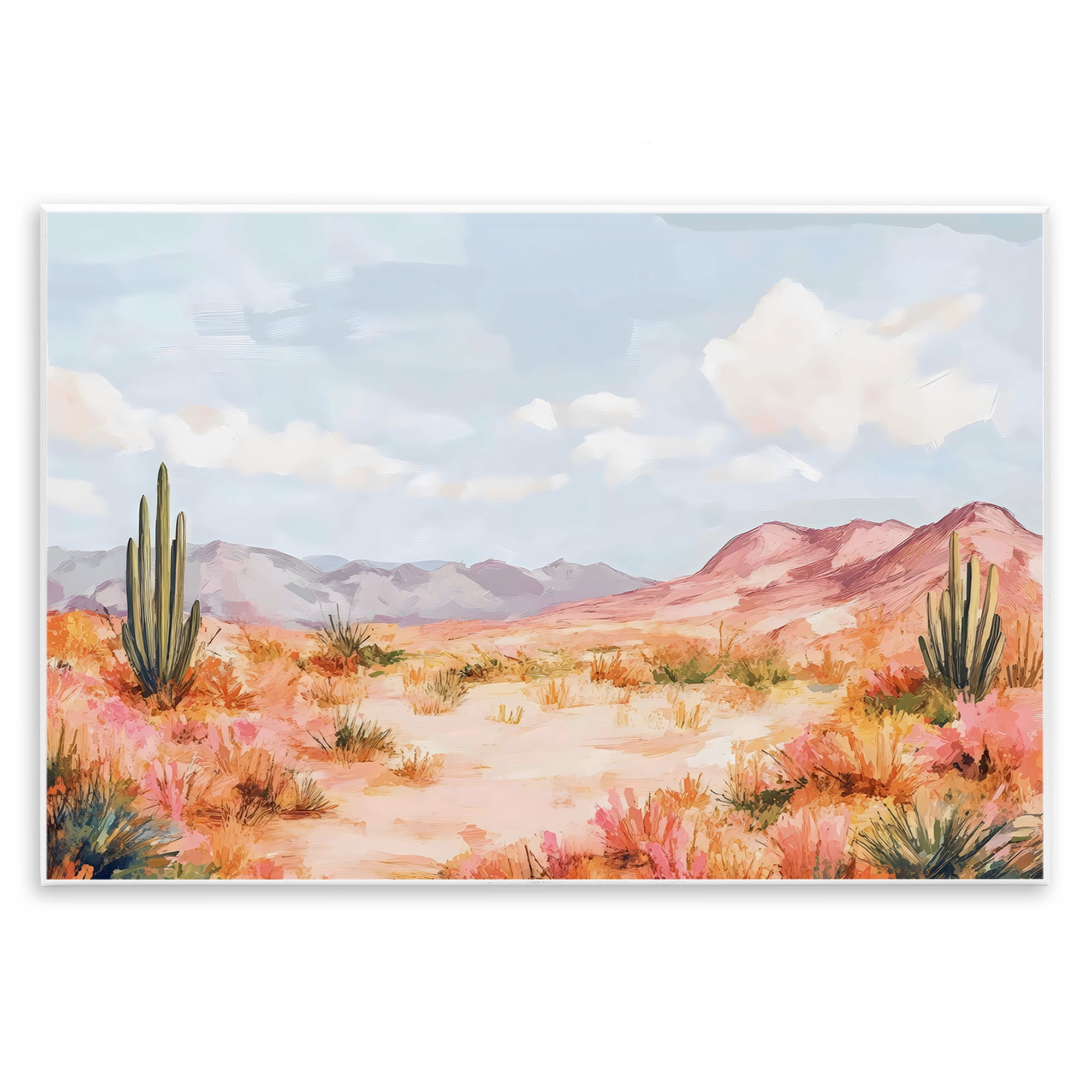 Stupell Industries Pastel Desert Dream Sunset Wall Plaque Art, design by Creative Studio