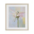 thumbnail image 1 of Stupell Industries Eclectic Pastel Dragonfly Landing Birch Framed Print Under Glass, 17 x 21, by The Prints Vibe, 1 of 8